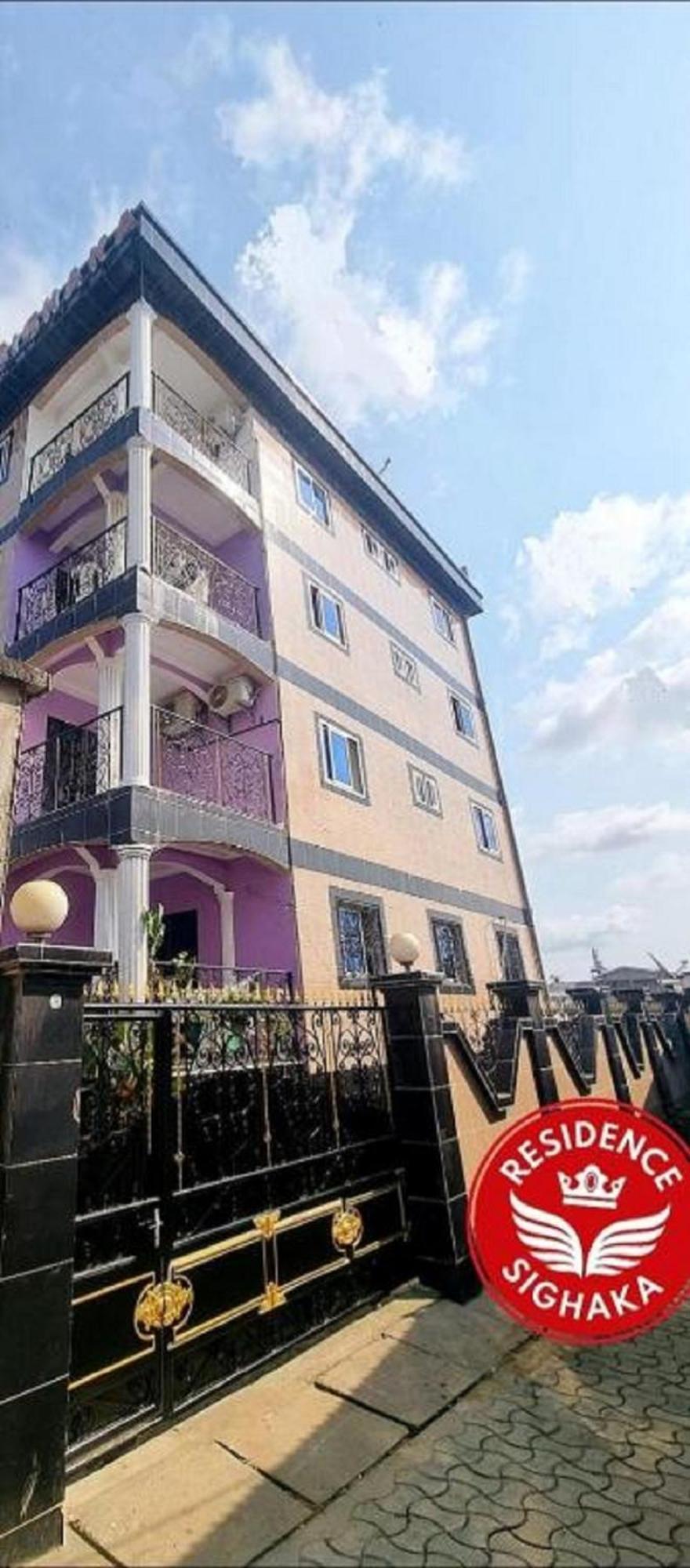 Residence Sighaka - Studio Meuble Vip Avec Wifi, Gardien, Parking Douala Eksteriør bilde